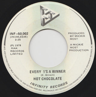 Hot Chocolate- Every 1's A Winner / Power Of Love