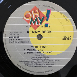 Kenny Beck- The One (Promo 12”)