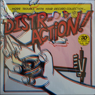The Distraction- More Trouble At The V (White Vinyl Band Numbered Band Edition w/ Pins) (Used Vinyl)