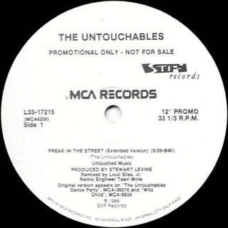 The Untouchables- Freak In The Street (12" Promo Single) (Used Vinyl)