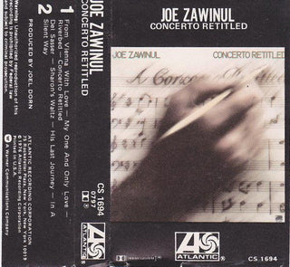 Joe Zawinul- Concerto Retitled