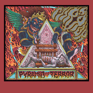 Mirror- Pyramid Of Terror (Blood Red Vinyl, Top Seam Split)