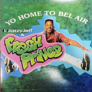 DJ Jazzy Jeff & The Fresh Prince- Yo Home To Bel Air (12" Tri-Color Swirl Vinyl)(Sealed) (Used Vinyl)