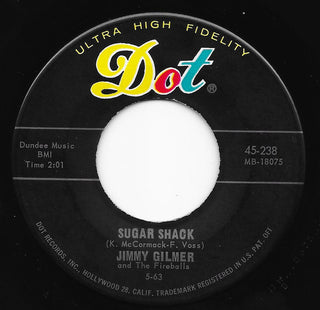 Jimmy Gilmer- Sugar Shack / Daisy Petal Pickin'