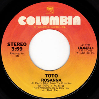 Toto- Rosanna / It's A Feeling