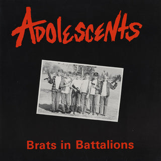 Adolescents- Brats In Battalions (1st German Press)(Light Rashing Major Sleeve Creasing) (Used Vinyl)