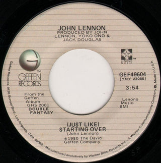 John Lennon / Yoko Ono- (Just Like) Starting Over / Kiss Kiss Kiss