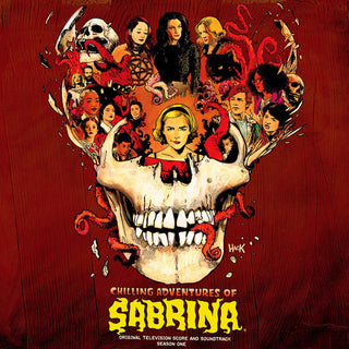 Chilling Adventures Of Sabrina Season One Soundtrack (1x Red/1x Yellow/1x Orange Vinyl) (Used Vinyl)