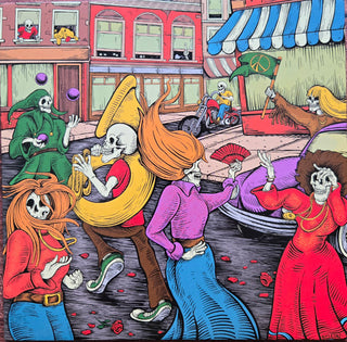 Grateful Dead- Dancin' In The Streets/Terrapin Station (Singles Collection #13, Numbered Purple Vinyl)