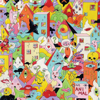 Kissed By An Animal- Kissed By An Animal (Yellow Vinyl) (Used Vinyl)