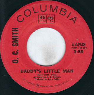 O.C. Smith- Daddy's Little Man / If I Leave You Now
