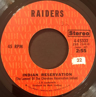 Raiders- Indian Reservation / Terry's Tune