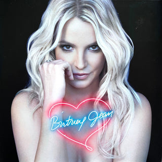 Britney Spears- Britney Jean (Hot Pink Vinyl)(Spine Split, Corner Crease) (Used Vinyl)