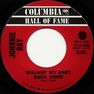 Johnnie Ray- Walkin' My Baby Back Home / Just Walking In The Rain