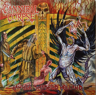 Cannibal Corpse- Hammer Smashed Holland (Blue Vinyl, Unofficial Live Album) (Used Vinyl)
