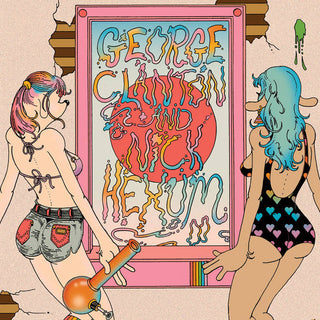 George Clanton & Nick Hexum (File w/ 311)- George Clanton & Nick Hexum (Newbury Comics Exclusive Tangerine & Sky Blue Vinyl)