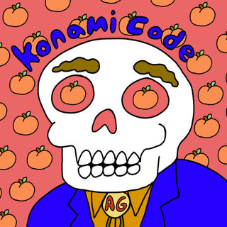 Arcadia Grey- Konami Code (Orange/Yellow/Red Tri-Stripe Vinyl) (Used Vinyl)