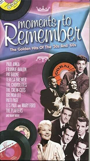 Various- Moments to Remember: The Golden Hits of the ’50s and ’60s (3CD Longbox)