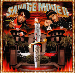 21 Savage & Metro Boomin- Savage Mode II (Translucent Red Vinyl)(Sealed)