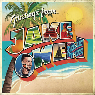 Jake Owen- Greetings From... Jake (Orange Translucent Vinyl)(Top Seam Split)