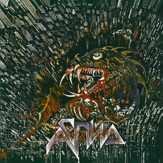 Aspid- Effusion Of Blood (Red, White, & Orange Splatter Vinyl) (Used Vinyl)