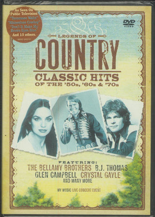 Legends of Country: Classic Hits of the '50's, '60's & '70's