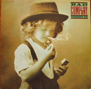 Bad Company- Dangerous Age (Light Sleeve Crease, Light Surface Wear Side B) (Used Vinyl)