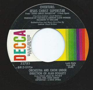 Alan Doggett / Yvonne Elliman- Jesus Christ Superstar / I Don't Know How To Love