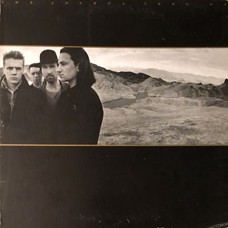 U2- The Joshua Tree (1987 UK 1st Press w/ Insert)(Light Sleeve Wear) (Used Vinyl)