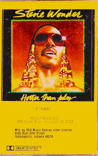 Stevie Wonder– Hotter Than July (Club Edition)