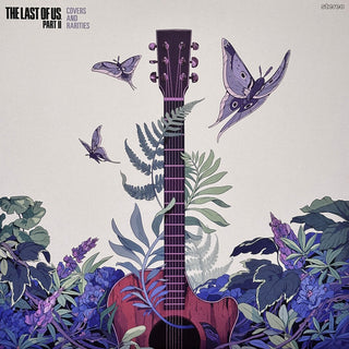 Last Of Us Part II: Covers And Rarities (Blue In Clear w/ Grey Splatter Viny)(No OBI, Top Seam Split)