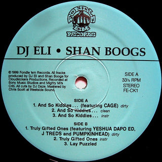 DJ Eli/Shan Boogs- Cloudkickers (12")