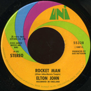 Elton John- Rocket Man (In Uni Company Sleeve)(Corner Clipped)