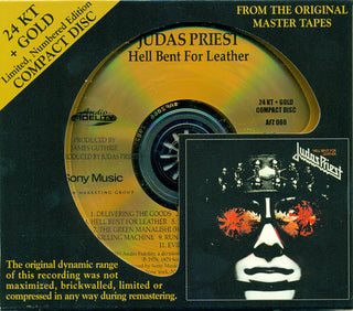 Judas Priest- Hell Bent For Leather (Numbered Audio Fidelity Gold Disc)(Sealed)