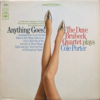 Dave Brubeck Quartet- Anything Goes! The Dave Brubeck Quartet Plays Cole Porter (Used Vinyl)