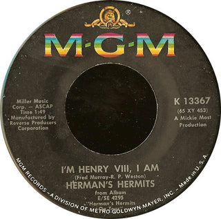 Herman's Hermits- I'm Henry VIII, I Am / The End of The World