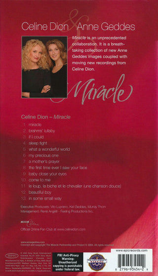 Celine Dion- Miracle (Limited Edition CD/DVD Longbox)
