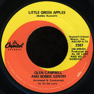 Glen Campbell And Bobbie Gentry– Let It Be Me (Surface Marks)