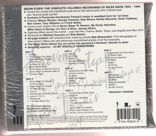 Miles Davis- Seven Steps: The Complete Columbia Recordings of Miles Davis 1963–1964 (7CD Box Set)
