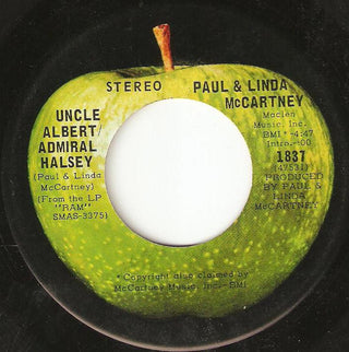 Paul / Linda McCartney- Uncle Albert/Admiral Halsey / Too Many People