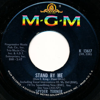 Spyder Turner- Stand By Me / You're Good Enough For Me