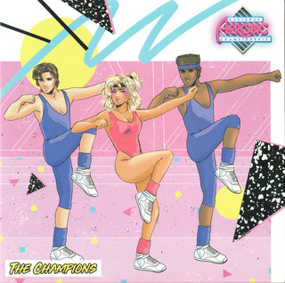 Ty Parr- The Champions AKA National Aerobic Championship (Pink / Clear Split Vinyl)