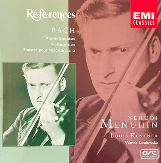 Bach, Yehudi Menuhin, Louis Kentner, Wanda Landowska- Violin Sonatas