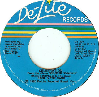 Kool & The Gang- Celebration / Morning Star