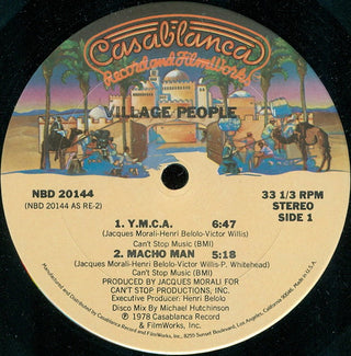 Village People- YMCA/Macho Man (12" Single)