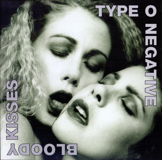 Type O Negative- Bloody Kisses (2022 Revolver Exclusive Clear w/ Green Swirl Vinyl Reissue)(No OBI Or Bonus Items, Top Seam Dinged)