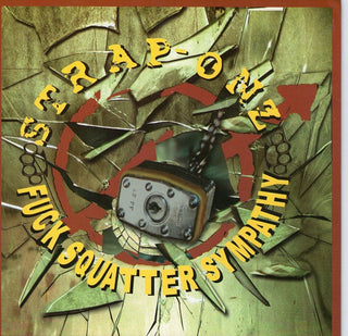 Strap-Onz- Fuck Squatter Sympathy (Translucent Red 7")