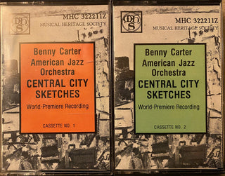 Benny Carter American Jazz Orchestra- Central City Sketches (2x Cassette)