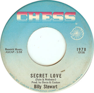 Billy Stewart- Secret Love / Look Back And Smile