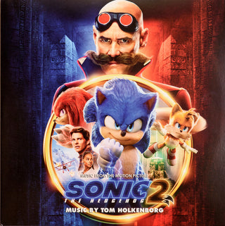 Sonic The Hedgehog 2 Soundtrack (1x Red Blob w/ Splatter, 1x Blue Blob w/ Splatter Vinyl)(Sleeve Creasing, Sleeve Wear)